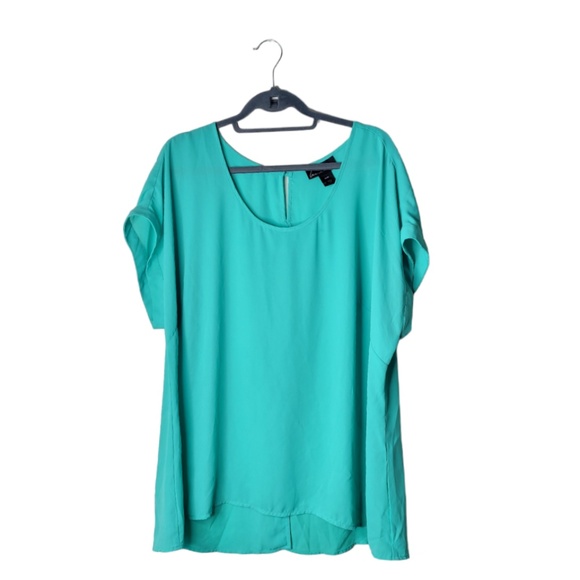 Lane Bryant Tops Lane Bryant Seafoam Plus Size Polyester Blouse